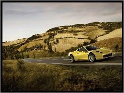 Droga, Żółte, Ferrari